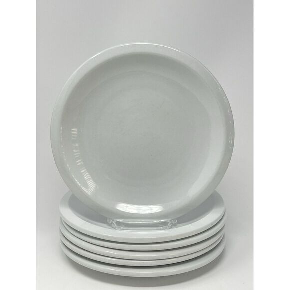 Culinary Arts CAFEWARE Restaurant Dinner Plate 9.75" Heavy White Porcelain - Picture 8 of 8